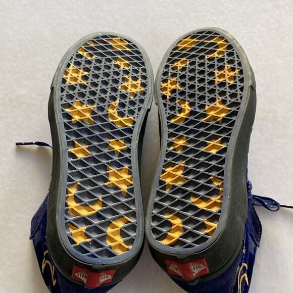 VANS X DISNEY Women’s Sorcerer’s Apprentice Navy Sneakers Size 7.5 - Picture 6 of 8